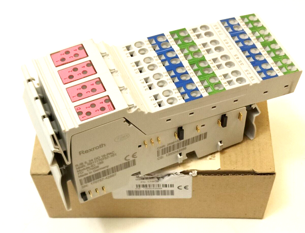 ريكسروث R911170757-101، R-IB IL 24 DO 16-PAC، 24 فولت DC، 500 مللي أمبير، 16 مخرجًا