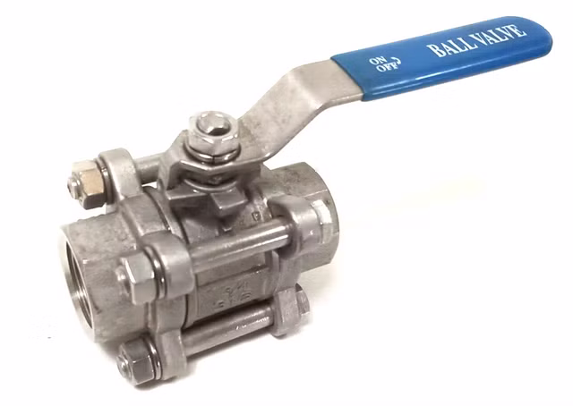 Flanschkugelhahn  Ball valve 3/4" 316 1000 WOG Flanschkugelhahn