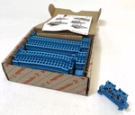 50 x Weidmüller Klemmblock Spannklemme ZDU 2.5N BL 1933710000