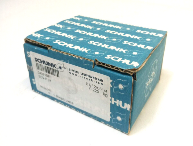Schunk SDV-P 07 Pressure Maintenance Valve 403131 Valve SDVP07 SDV-P07