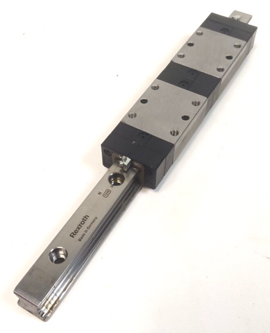 REXROTH 387 рельс, линейный рельс, линейная направляющая, включая 2 каретки, 300 mm