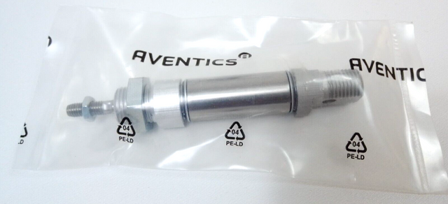Aventics 0822232001 أسطوانة مصغرة MNI سلسلة 18W47 Pmax: 10 بار اسطوانة ضغط