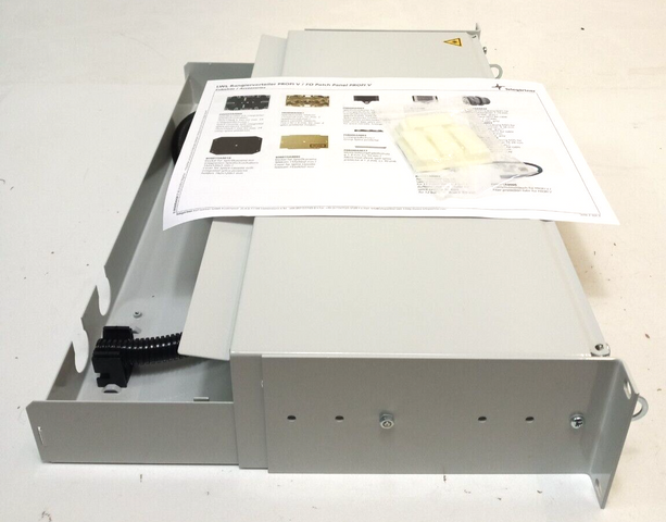 Telegärtner H02031A0010 FO Housing Profi V 2HU Enclosure NEW