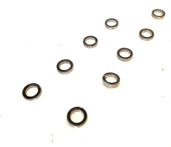 9x FAG Radial Ball Bearings 61803-2RSR-HLC 17x26x5 mm