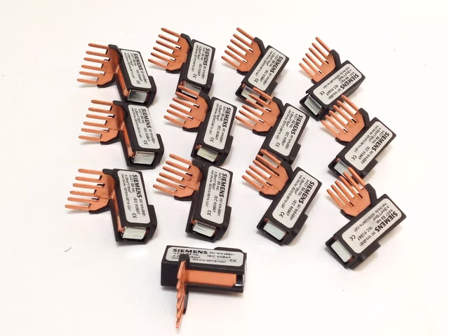 13x Siemens Parallelschaltverbindung 3RT1916-4BB31 3polig