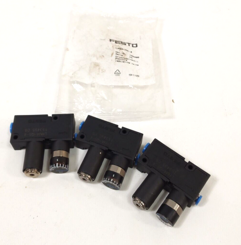 3x Festo Pressure Regulating Valve Regulating Valve Pressure Valve LRMA-QS-4 153495