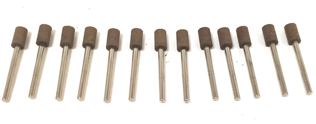 13x LUKAS Polishing Stick P1ZY A2600006103 Cylindrical Form