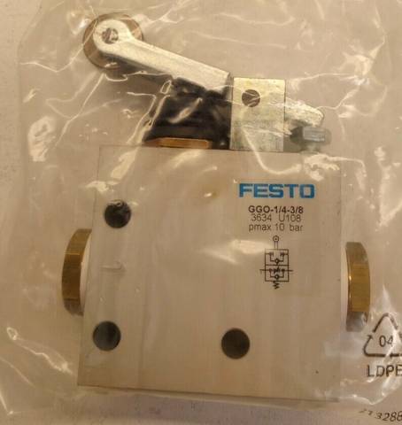Festo Throttle/Check Valve GGO-1/4-3/8 Industrial Spare Part
