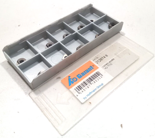 10x Garant 180° Full Radius Plate 21874 8 Indexable Insert