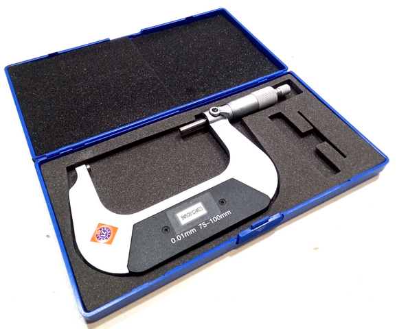 Measuring Anvil 75 - 100 mm Micrometer Caliper 75-100 mm Micrometer 0.01 mm 32215-604