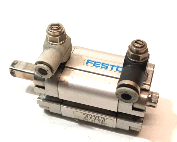 Festo ADVULQ-16-15-P-A-S26 Compact Cylinder 156121 pmax. 10 bar Pneumatic Cylinder