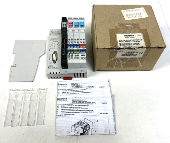 Bosch Rexroth R-IL PB BK DI8 DO4/CN-PAC, R911172194-AD1 сопряжитель Profibus