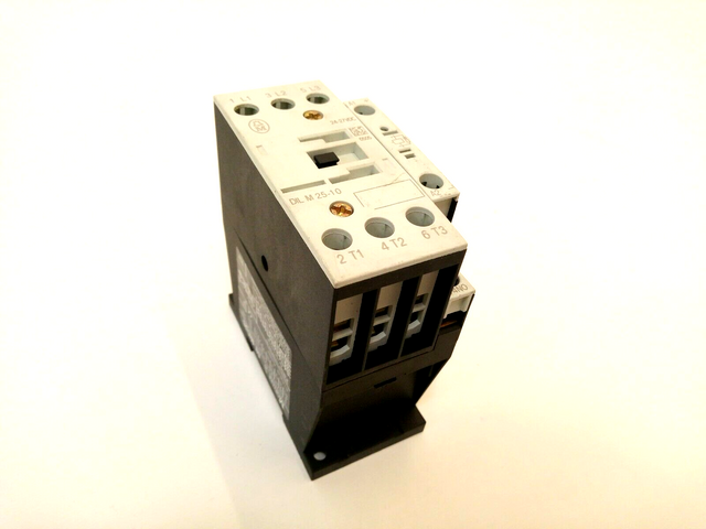 Eaton Moeller DIL M25-10 силовой контактор M(C)25, предохранитель контактора 24-27 VDC