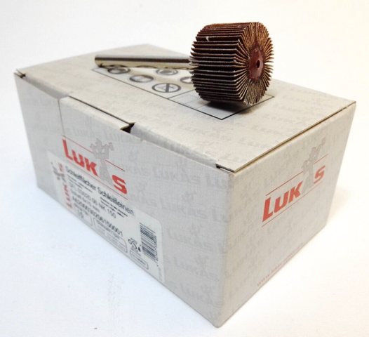 10x Lukas Flap Discs SFL03020.06NK150 Grit:150 A6200030206150001 20x30mm