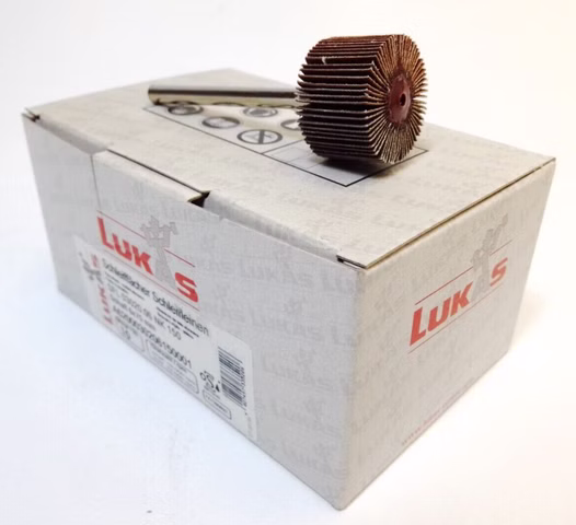 10x Lukas Fächerschleifer SFL03020.06NK150 Körnung:150 A6200030206150001 20x30mm
