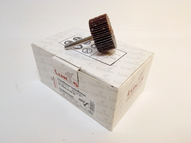 10x Lukas Flapdisc Sander SFL 04020.06 NK 80 Grit: 80 A2200040206080 20x40 mm