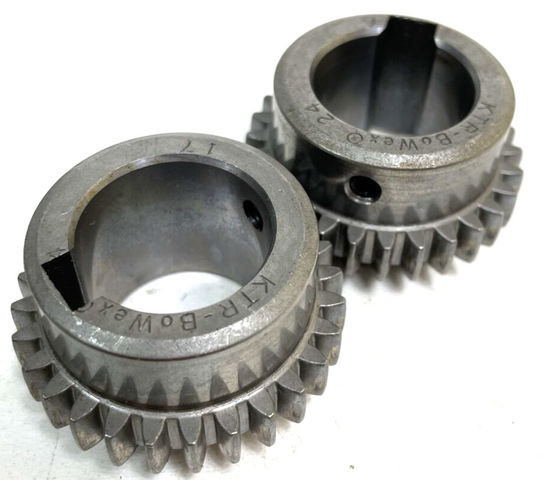 3x KTR BoWex 24 Jaw-Type Coupling Hub 24/17