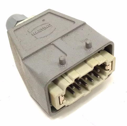 Harting Han® 10-Polig Tüllgehäuse + Buchse