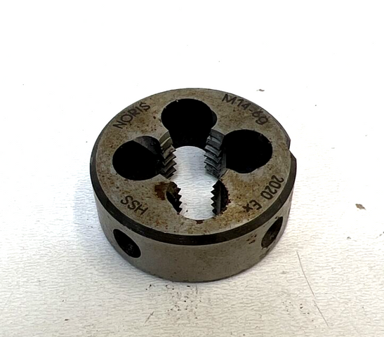 Noris, M14-6g, HSS, резьбовая плашка, резьбовая плашка
