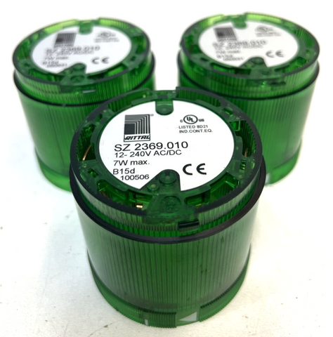 Rittal SZ2369.010 Элемент постоянного свечения, зелёный, 12–240V AC/DC, 7W – 3x
