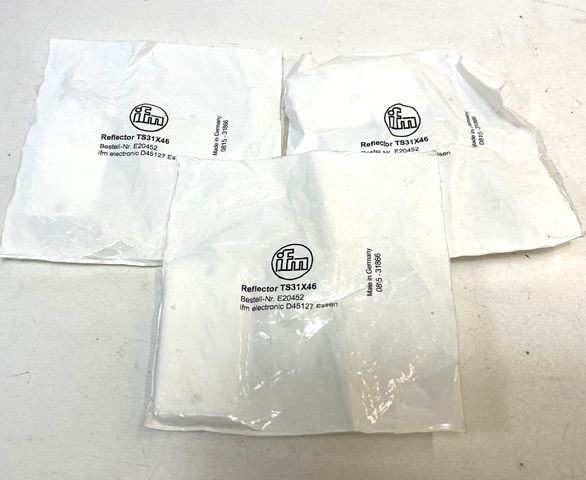 3 x IFM Electronic Reflector TS31X46 E20452