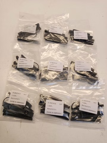 9x Bosch Rexroth Aventics Bracket R412007371 AS3-MBR-X000-W04 Mounting