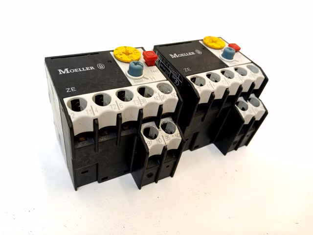 2x Moeller ZE-1,0 Relais ZE1,0 Motorschutzrelais Sicherung