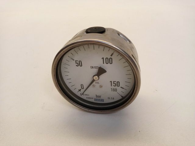 Манометр Wika 232.50.100, 160 bar, G1/2B, 9660364, Type2