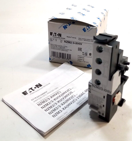 EATON Auxiliary Switch NZM2/3-XHIV Switch Auxiliary Switch Blocks