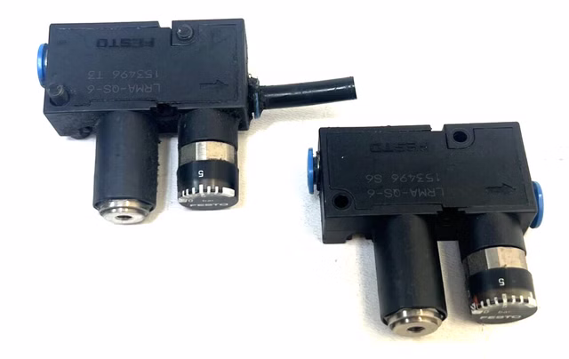 2 x Festo Druckregelventil LRMA-QS-6 153496 Pneumatik