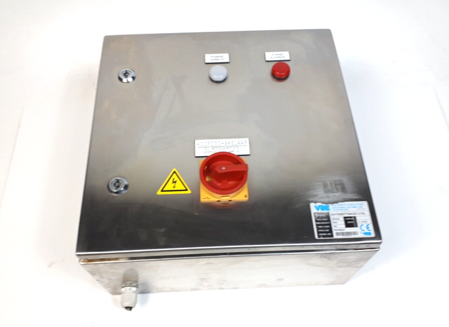 VBE PE0300331 وحدة تحكم البوابة صندوق التحكم غلاف التوصيلات من الفولاذ المقاوم للصدأ V4A 230VAC 50Hz