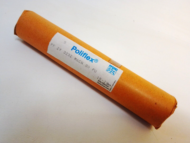 شريط صنفرة PFERD Poliflex PF ZY 3232 M6CN 80 PU، م6 خيوط بدون دبوس
