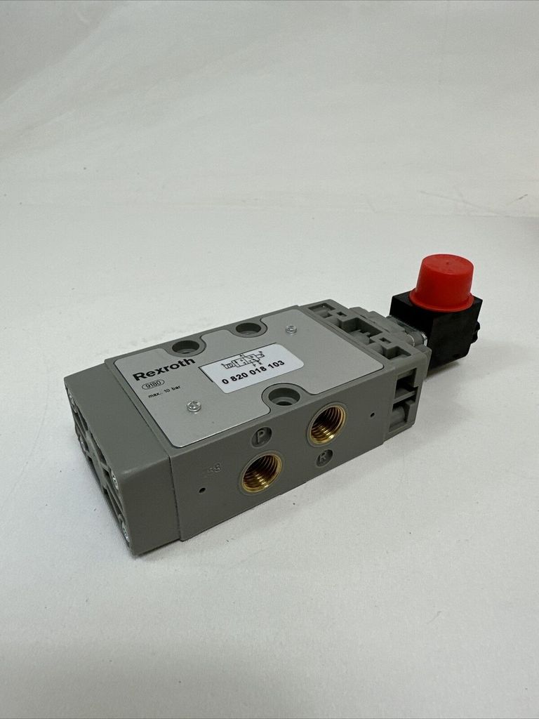 Rexroth Wegeventil Gehäuse Detailaufnahme