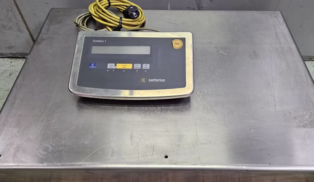 Sartorius Combics Komplettwaage CW1P1 Waage 600 kg Wägeplattform 80x60cm 