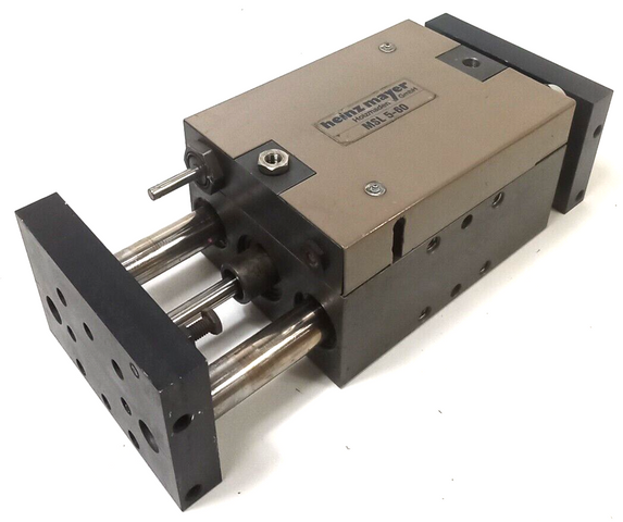 Heinz Mayer MSL 5-60 Linear Unit H60 mm Piston Force at 6b 660N Linear Guide