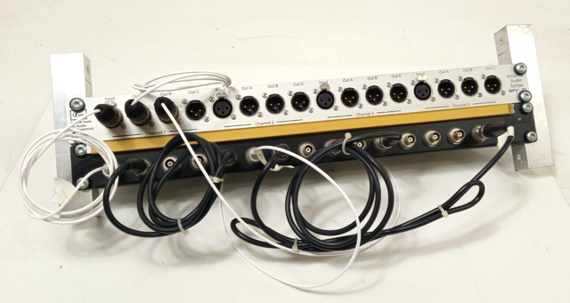 Alphaton MPV-43 Multi-Channel Level Distributor Audio Splitter 4 Channels