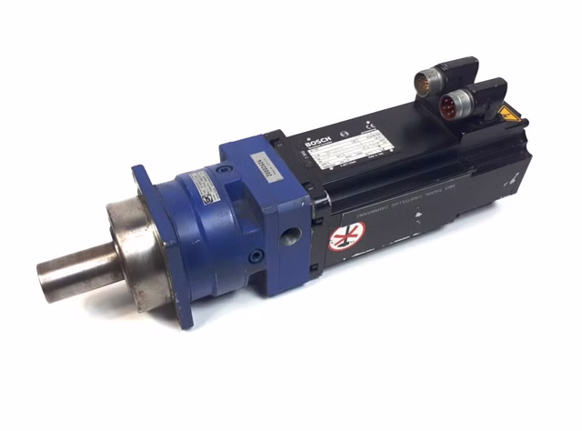 Bosch SR-A2.0020.030-14.000 Servomotor mit alpha SP 100-MF1-10 Getriebe Ratio 10
