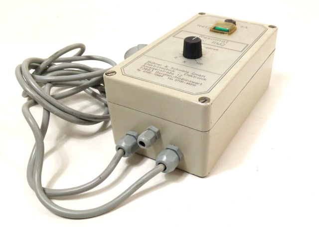 Bühner & Schaible RM2 Resomat Control Unit