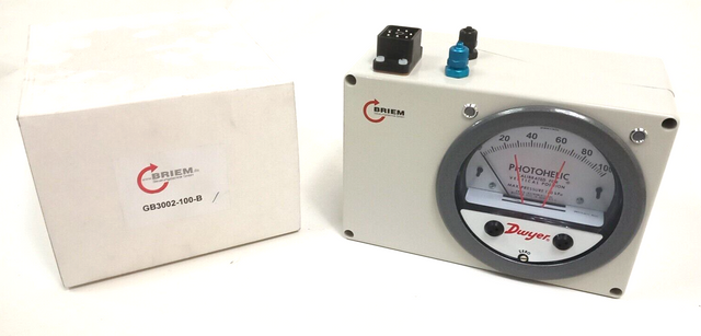 BRIEM Differential Pressure Gauge GB 3002 GB 3002-100-B