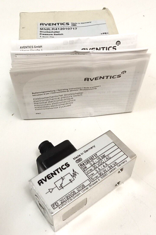 Bosch Aventics R412010717 Pressure Switch PM1-M3-G014-002-160-M12X1-NONE PM1