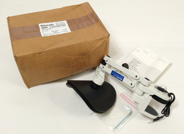 Bosch Rexroth Leather Armrest Arm Rest Arm Support 3 842 515 525 max.12 Kg Ergo