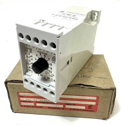 E.Dold & Söhne AI 861.81، AI861.81 مرحل المراقبة مرحل 230V 50/60Hz