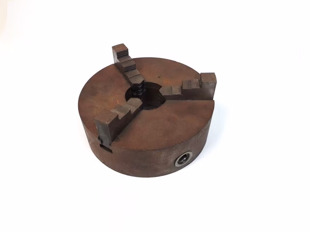 Dreibackenfutter W9801 Ø 215mm außen Ø 66mm innen Drehmaschinenfutter Drehfutter