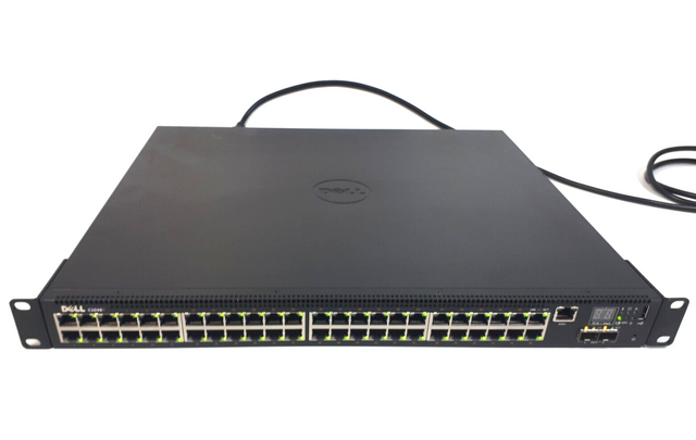 Dell C1048P, E05W002 Switch C9000 Series 48x 1 Gigabit Ethernet PoE+ RJ-45