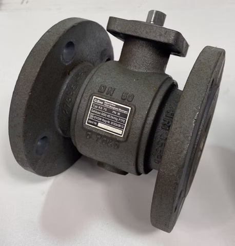 G.Bee Typ KS 75 PN 16 Absperrventil DN50 Kugel Hahn Pumpenkost Gehäuse