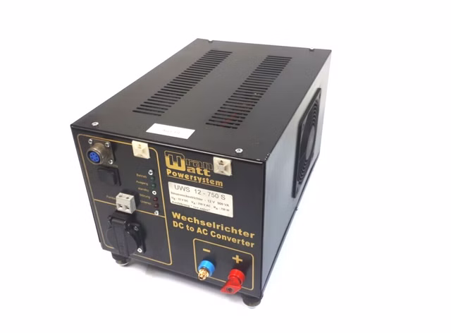 Transwatt Powersystem UWS 12 - 750 S Sinuswechselrichter DC zu AC 230V 750W