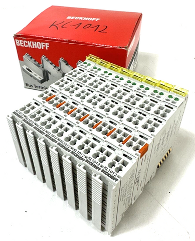 8 x Beckhoff KL1012, 2-Channel Digital Input Terminal Module 24V DC