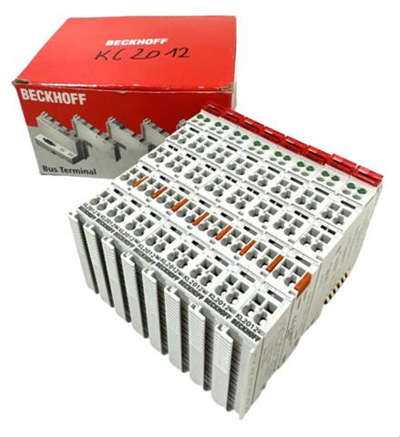 8 x Beckhoff KL2012, 2-Channel Digital Output Terminal Terminal 24V DC