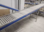 SSI Schäfer Rollenbahn 4800 x 600 mm Schwerkraftrollenbahn Rollenförderer