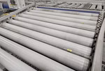 SSI Schäfer Rollenbahn 2 x Seitenführung